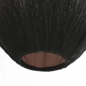 Mexlite pendant luminaire SILURA 1 flame E27 IP20, black dimmable