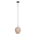 Mexlite Luminaire à suspension SILURA à 1 flamme E27 IP20, crème gradable