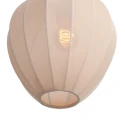 Mexlite Luminaire à suspension SILURA à 1 flamme E27 IP20, crème gradable