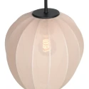Mexlite Luminaire à suspension SILURA à 1 flamme E27 IP20, crème gradable