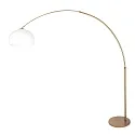 Steinhauer Lampadaire SPARKLED LIGHT E27 IP20, gradable