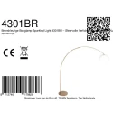 Steinhauer Lampadaire SPARKLED LIGHT E27 IP20, gradable