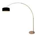 Steinhauer Lampadaire SPARKLED LIGHT E27 IP20, gradable