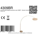 Steinhauer Lampadaire SPARKLED LIGHT E27 IP20, gradable