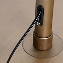 Steinhauer Lampadaire SPARKLED LIGHT E27 IP20, gradable
