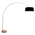 Steinhauer Lampadaire SPARKLED LIGHT E27 IP20, gradable