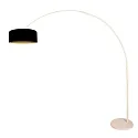 Steinhauer Lampadaire SPARKLED LIGHT E27 IP20, gradable