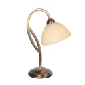 Steinhauer Lampe de table ANTHEA E27 IP20, gradable