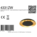 Steinhauer Luminaire de plafond GOLDEN VEIL IP20, gradable