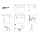 Steinhauer Luminaire à suspension GOLDEN VEIL IP20, gradable