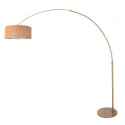 Steinhauer Lampadaire SPARKLED LIGHT à 1 flamme E27 IP20, bronze gradable