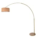 Steinhauer Lampadaire SPARKLED LIGHT E27 IP20, gradable