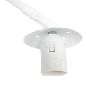 Steinhauer Lampadaire SPARKLED LIGHT E27 IP20, gradable