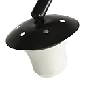 Steinhauer Lampadaire SPARKLED LIGHT E27 IP20, gradable