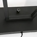Steinhauer Lampe de table STANG E27 IP20, gradable