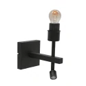 Steinhauer Luminaire mural STANG E27 IP20, gradable