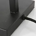 Steinhauer Lampe de table STANG E27 IP20, gradable