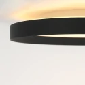 Steinhauer Luminaire de plafond FLADY à 2 flammes IP20, noir gradable