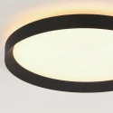 Steinhauer Luminaire de plafond FLADY à 2 flammes IP20, noir gradable