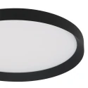 Steinhauer Luminaire de plafond FLADY à 2 flammes IP20, noir gradable