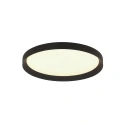 Steinhauer Luminaire de plafond FLADY à 2 flammes IP20, noir gradable