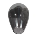 Mexlite ceiling luminaire DROVIA 1 flame E27 IP20, black dimmable