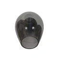 Mexlite ceiling luminaire DROVIA 1 flame E27 IP20, black dimmable