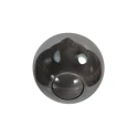 Mexlite ceiling luminaire SFERIO 1 flame E27 IP20, black dimmable