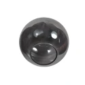 Mexlite table lamp SFERIO 1 flame E27 IP20, black dimmable
