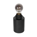Mexlite table lamp SFERIO 1 flame E27 IP20, black dimmable