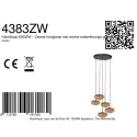 Mexlite pendant luminaire HALOSWAP E27 IP20, dimmable