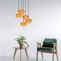 Mexlite pendant luminaire HALOSWAP E27 IP20, dimmable