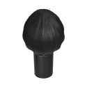 Mexlite Lampe de table SILURA à 1 flamme E27 IP20, noir gradable