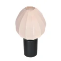 Mexlite table lamp SILURA 1 flame E27 IP20, black dimmable
