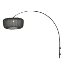 Steinhauer wall luminaire VELA LINO 1 flame E27 IP20, black dimmable