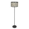 Mexlite floor lamp NOOR 1 flame E27 IP20, black dimmable
