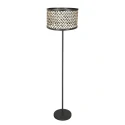 Mexlite floor lamp NOOR 1 flame E27 IP20, black dimmable