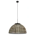 Luminaire à suspension NOX LIGHT à 1 flamme E27 IP20, noir gradable