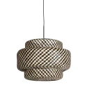 Steinhauer Luminaire à suspension NOX LIGHT à 1 flamme E27 IP20, noir gradable
