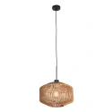 pendant luminaire ROPEX 1 flame E27 IP20, black dimmable
