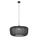 pendant luminaire VELA LINO 1 flame E27 IP20, black dimmable