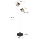 Mexlite floor lamp SUMBA E14 IP20, dimmable