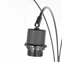 anne light & home floor lamp SPARKLED LIGHT E27 IP20, dimmable
