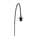 anne light & home floor lamp CURVE E27 IP20, dimmable