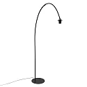 anne light & home floor lamp CURVE E27 IP20, dimmable