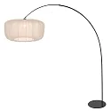 anne light & home floor lamp CURVE E27 IP20, dimmable