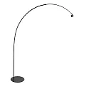 anne light & home floor lamp CURVE E27 IP20, dimmable
