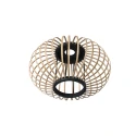 anne light & home Luminaire à suspension SILVA E27 IP20, gradable