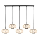 anne light & home Luminaire à suspension SILVA E27 IP20, gradable