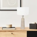 anne light & home Lampe de table TRAVINO E27 IP20, gradable